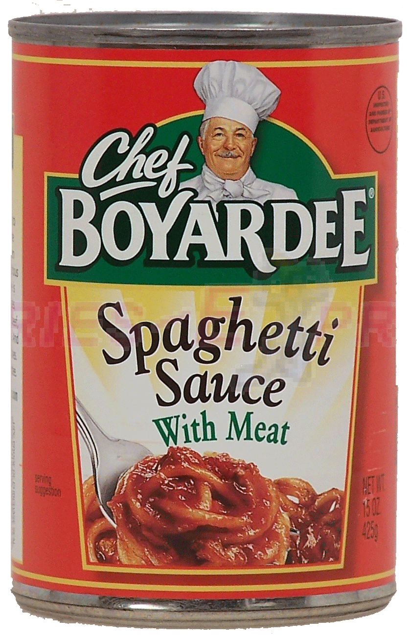 Chef Boyardee  spaghetti sauce with meat Full-Size Picture